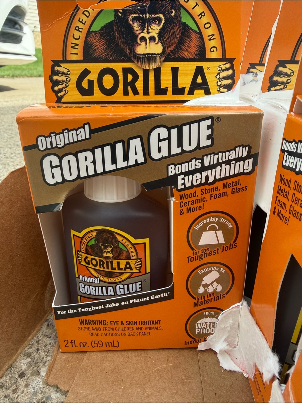 13 BOTTLES OF Gorilla Glue Original - 2 fl oz. ALL BRAND NEW! read description